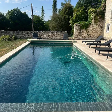 Maison 8 Couchages Piscine Privée Roquecor